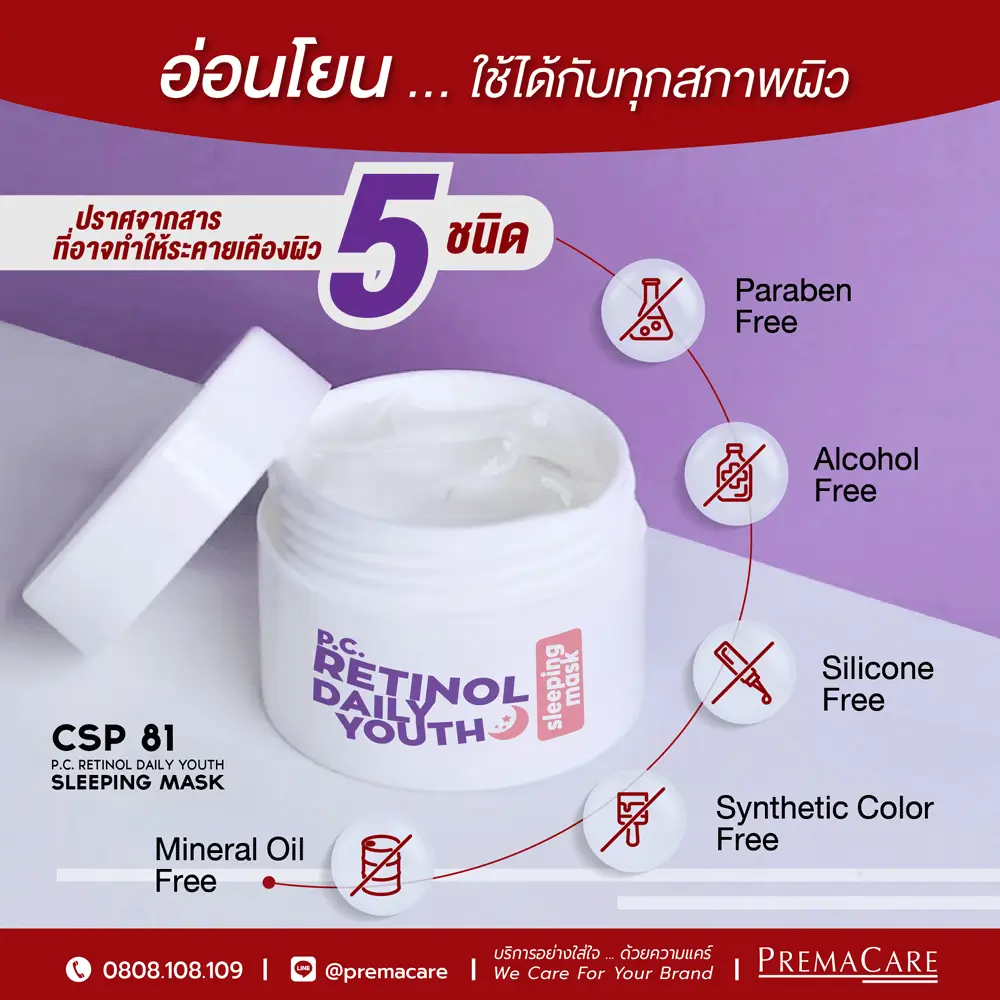เรตินอล ห้ามใช้กับอะไร