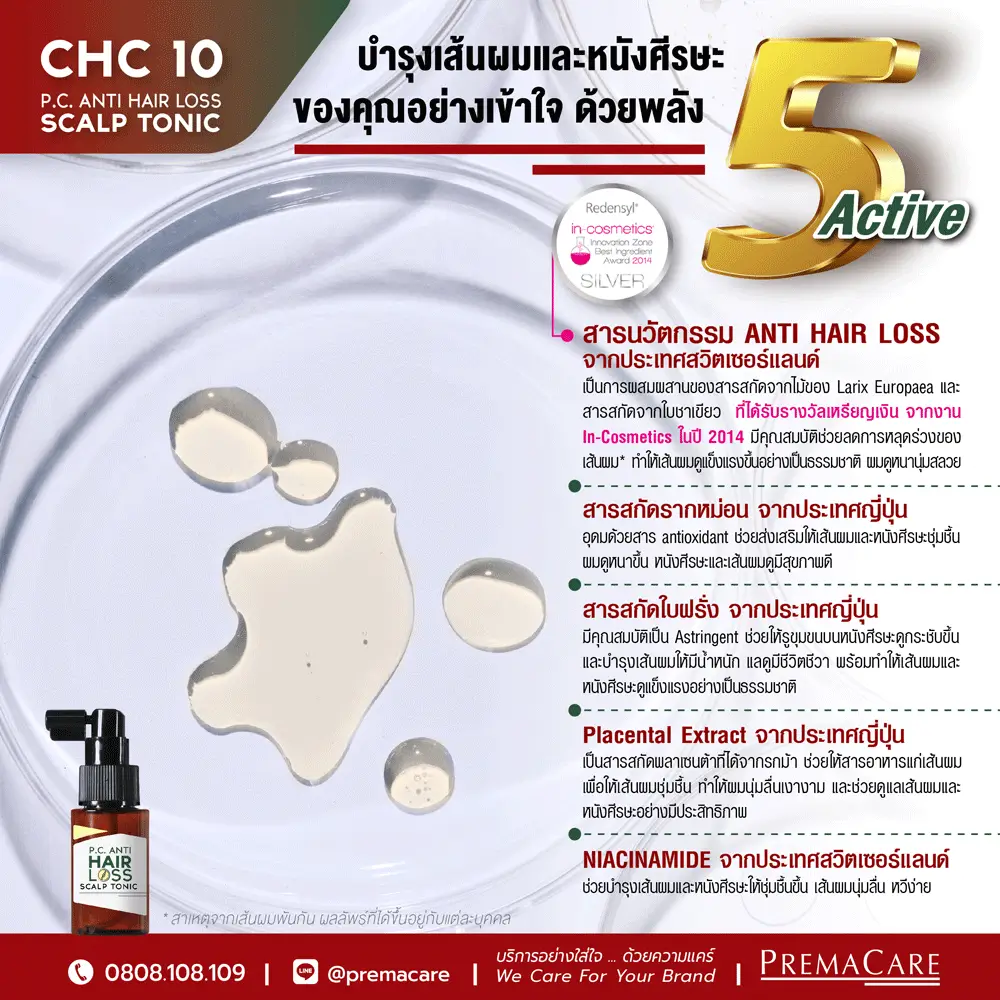 ลดผมขาดหลุดร่วง