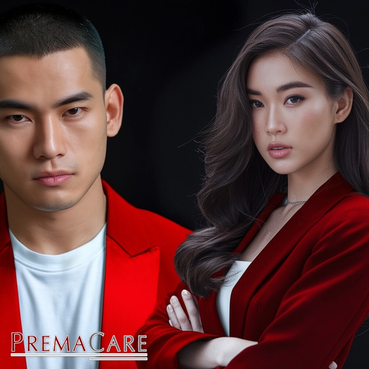 ชุดผลิตภัณฑ์บำรุงผิวหน้าวางเรียงกัน ประกอบด้วยครีมบำรุง โทนเนอร์ และซีรั่ม สำหรับผิวธรรมดาที่ต้องการการดูแลอย่างเหมาะสม