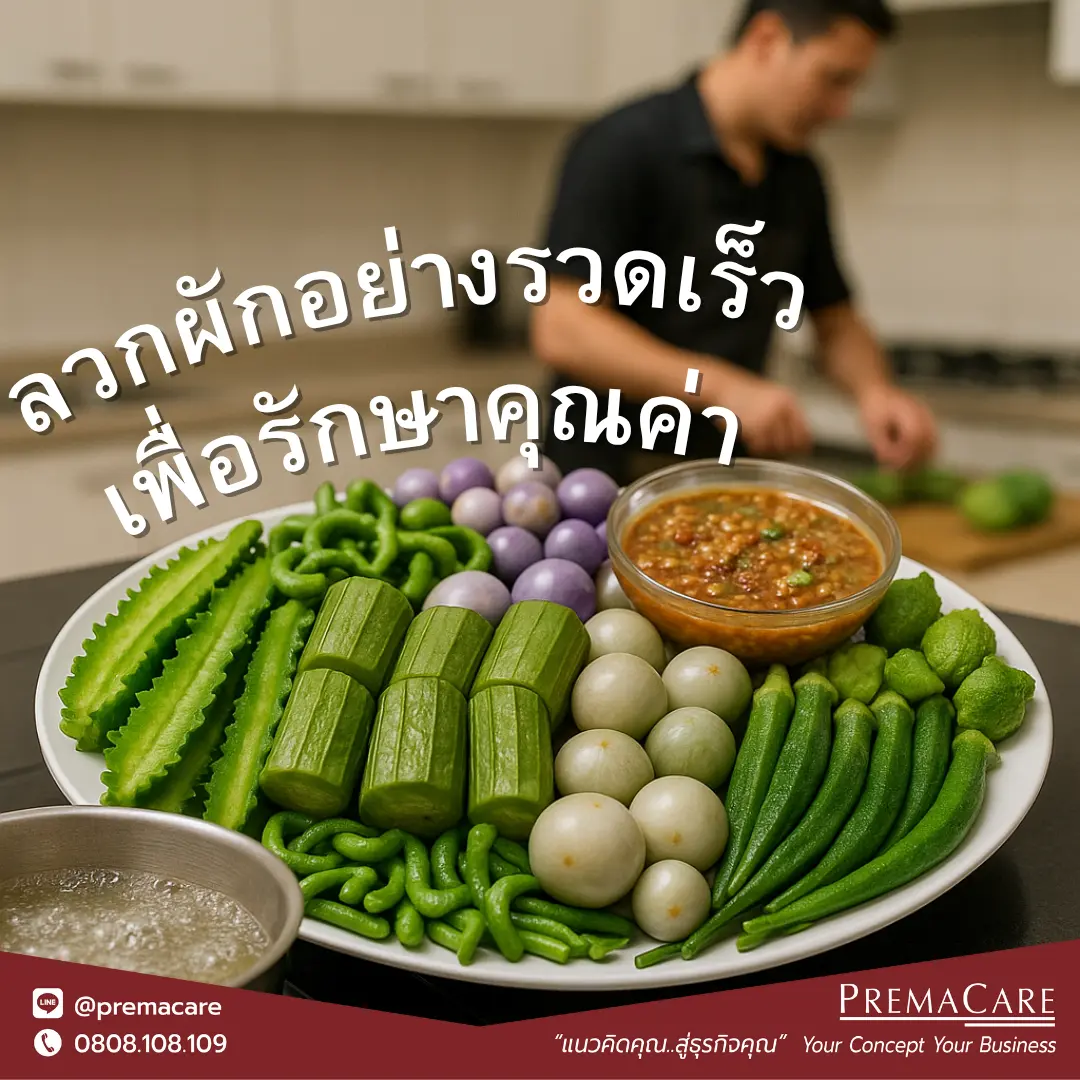เคล็ดลับปรุงอาหารวิตามินซี: การลวกผักในน้ำเดือดด้วยระยะเวลาสั้นๆ เพื่อคงคุณค่าทางโภชนาการ