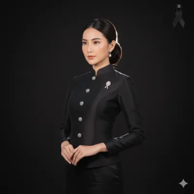 Prompt ภาพหญิงไทยโทนศิลป์ มินิมอล