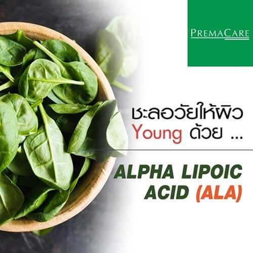 ชะลอวัยให้ผิว Young ด้วย Alpha Lipoic Acid