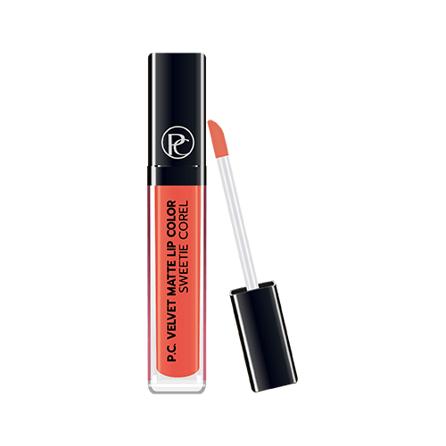 CML 05, พี.ซี. เวลเวท แมท ลิป คัลเลอร์ - สวีทตี้ โคเรล, P.C. VELVET MATTE LIP COLOR - SWEETIE COREL