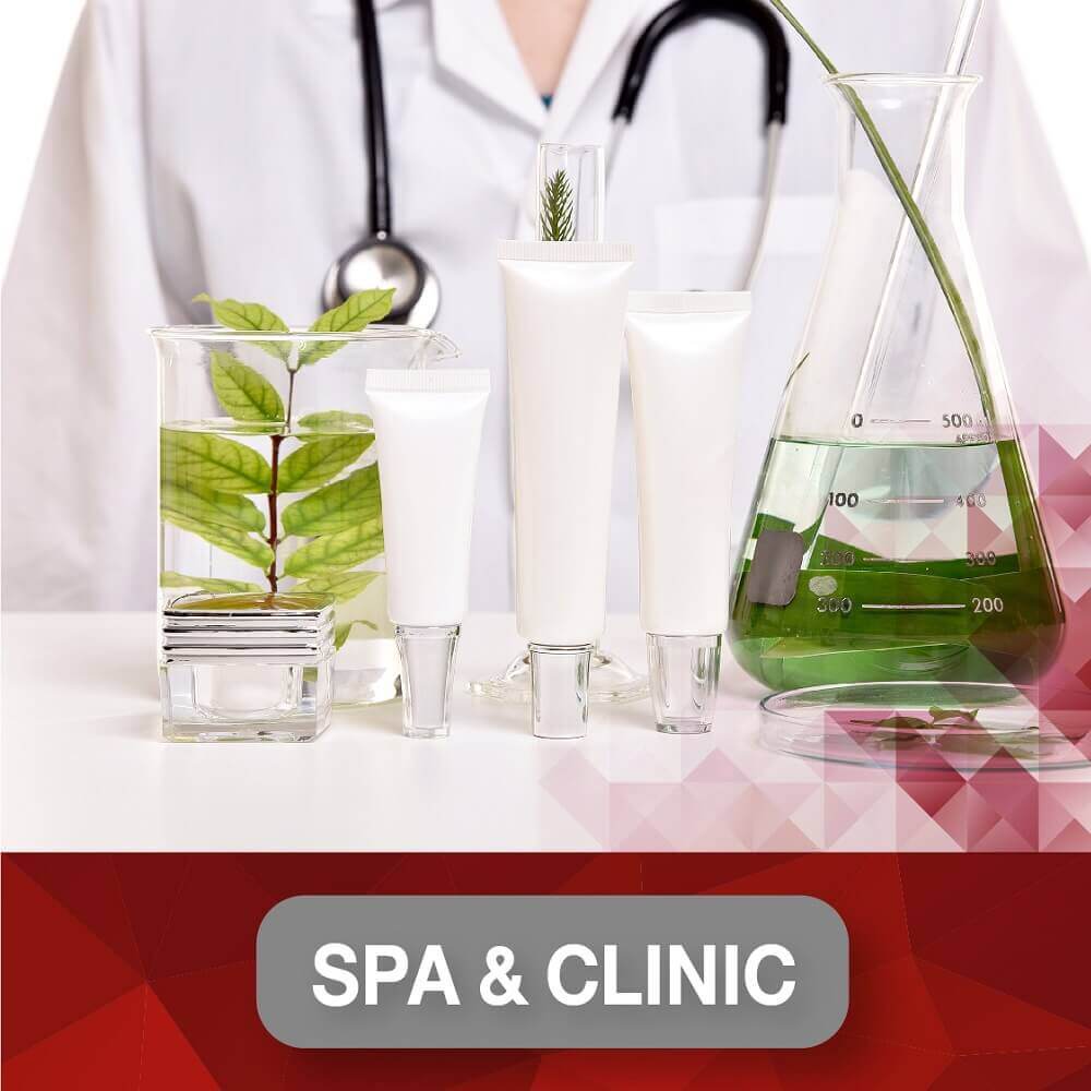 รับผลิตผลิตภัณฑ์สำหรับ คลินิก และ สปา - SPA & Clinic